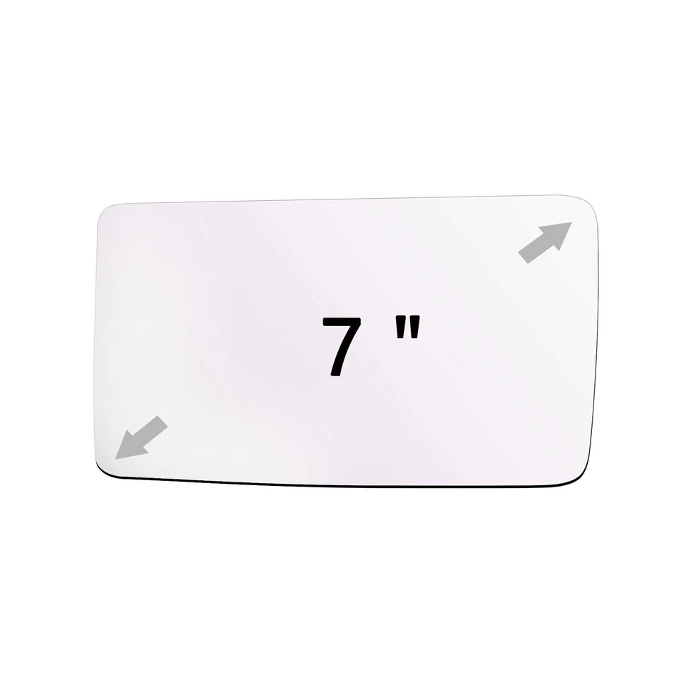 Espejo retrovisor de remolque inferior de vidrio para Ford F650 F750 2016-2018 lado izquierdo convexo 3917 Foto 2 de 4