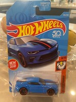 2018 Hot Wheels #265 Muscle Mania '18 Camaro Ss, Blau, 1:64