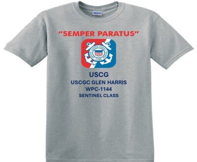 USCGC GLEN HARRIS  WPC-1144*SENTINEL CLASS*SHIRTS.USCG OFFICIALLY LICENSED