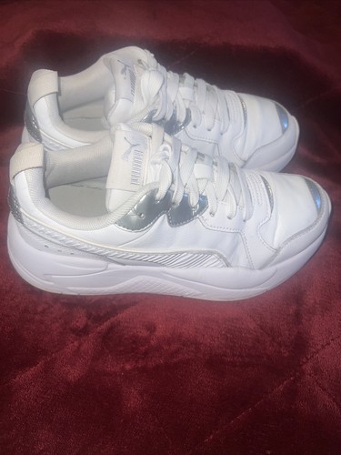 reduzierung Puma X-Ray sneakers Game Puma White-Gray Violet-Rosewa Sz 6 Wm - Picture 3 of 11