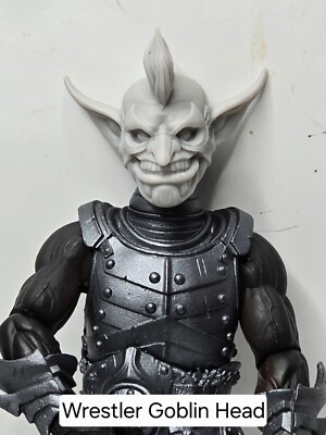 3d Printed WRESTLER GOBLIN 1.0 Headsculpt For Mythic Legions 1/12 figure 