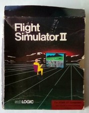 *EMPTY BOX ONLY* Flight Simualtor II 2 Atari ST