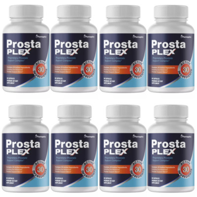 ProstaPlex - Proprietary Prostate Support Prosta Plex - 8 Bottles