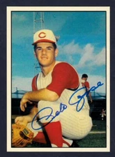 Pete Rose '63 Cincinnati Reds rookie season MC#164 facsimile auto NM+ cond.