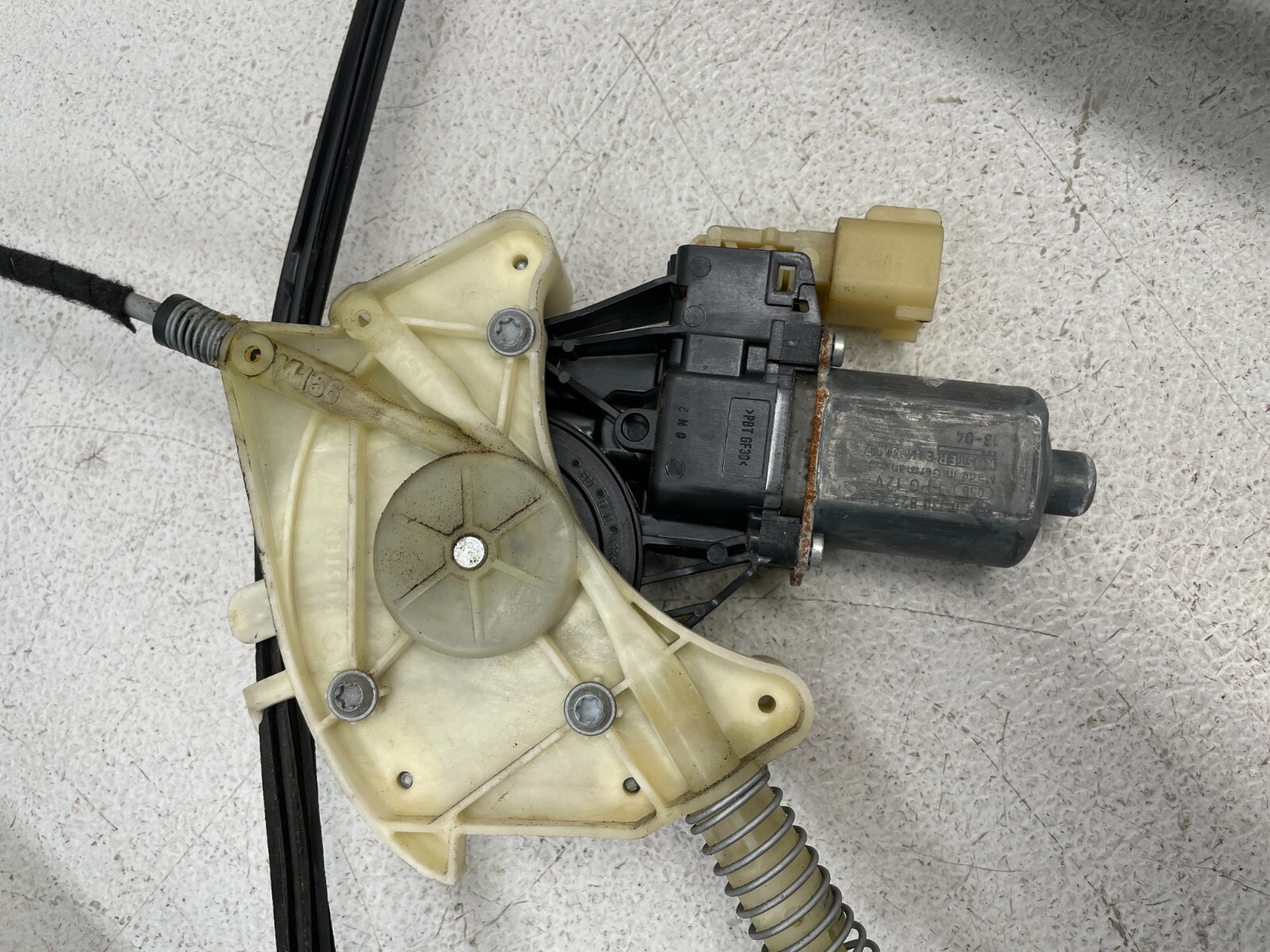14-17 Maserati Quattroporte GTS Front Right Window Regulator W/Motor 1574 OEM