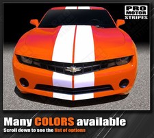Chevrolet Camaro Pace Rally Racing Full Top Double Stripes Decals 2014 2015