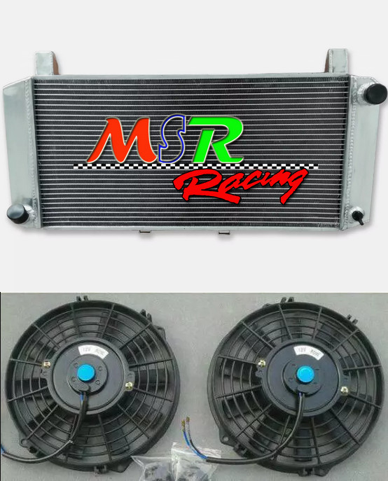 for Lotus Esprit S3 1980 1981 1982 1983 1984 1986 1987 MT Radiator & Fan