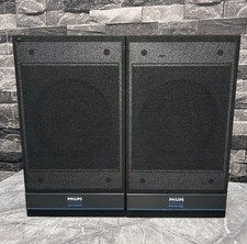 Rarissima coppia di altoparlanti Philips 8 OHM vintage, retrò, funzionanti made in Belgium