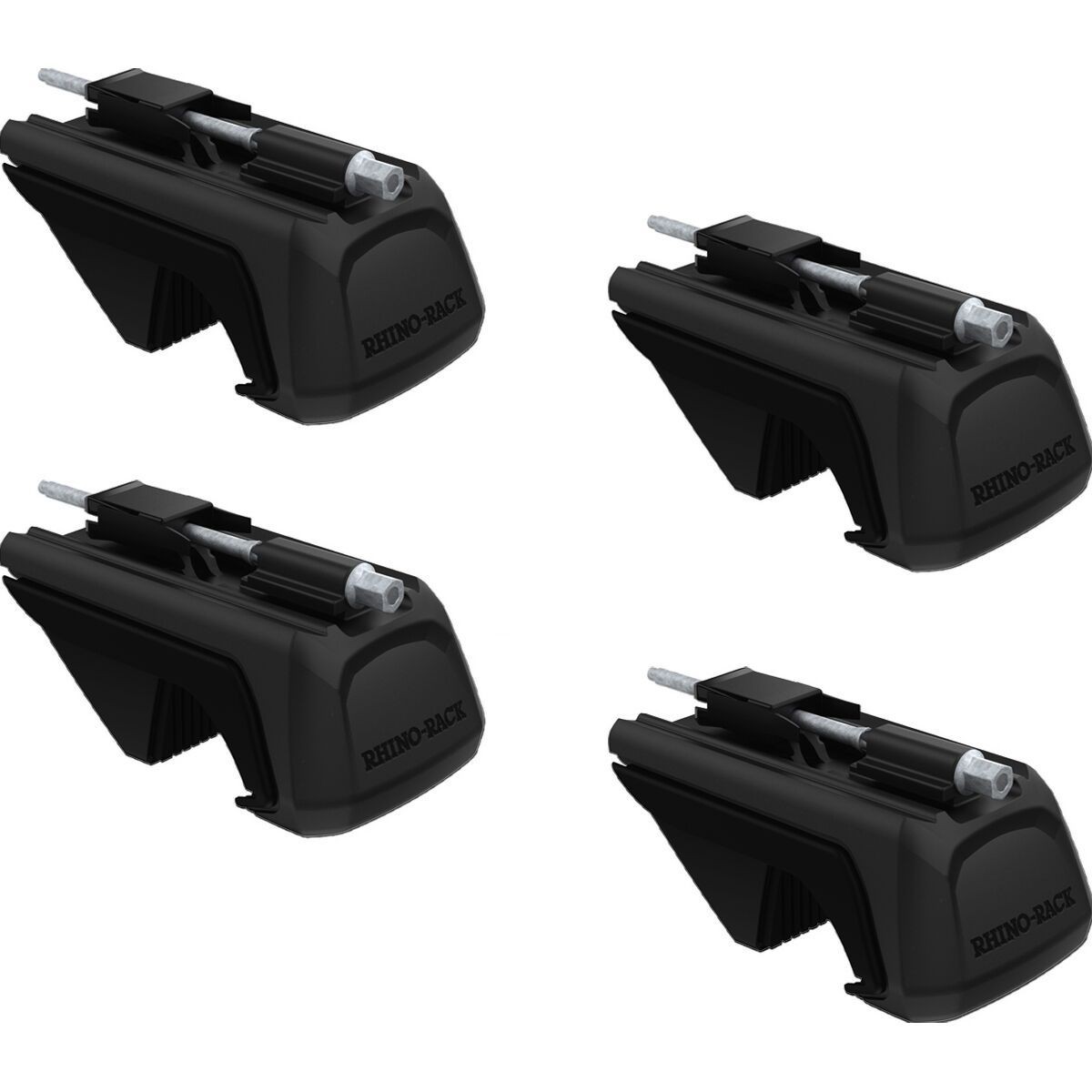 Комплект подъемных опор Rhino-Rack RX100 - Черный, 4 штуки, Один размер