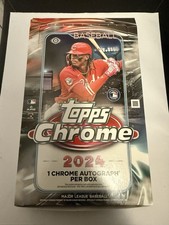 2024 Topps Chrome OPENED Hobby (HOT) Box 2 AUTO JUDGE JROD GOODMAN CAMINERO RC