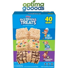 Rice Krispies Treats Variety Pack 40 Count - Original & Chocolate Snacks