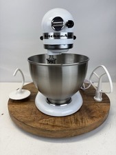 KitchenAid - Classic Series 4.5 Quart Tilt-Head Stand Mixer - K45SSWH - White