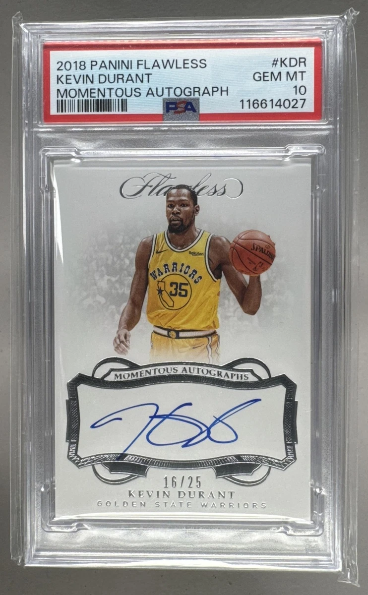 Kevin Durant 10 Graded Basketball Autographed Sports Trading Cards