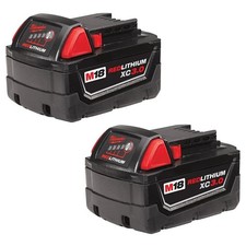 New 48-11-1822 M18 REDLITHIUM XC3.0 Battery 2-Pack