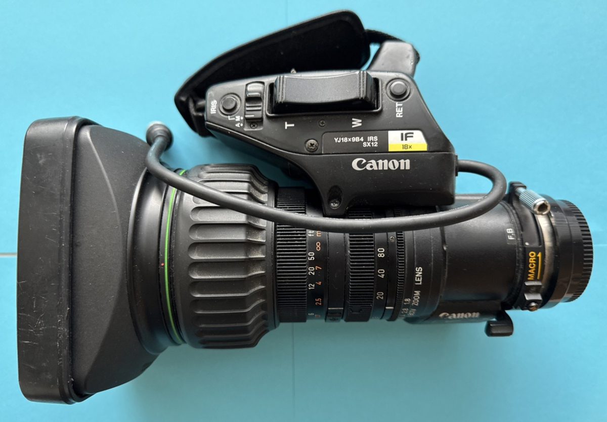 Canon YJ18x9B4 IRS SX12 IF 18x 2/3