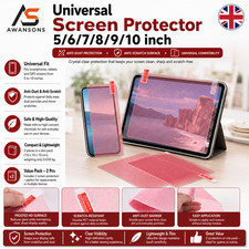 Universal Screen Protector 5/6/7/8/9/10 inch Smart Phone Tablet GPS Protective