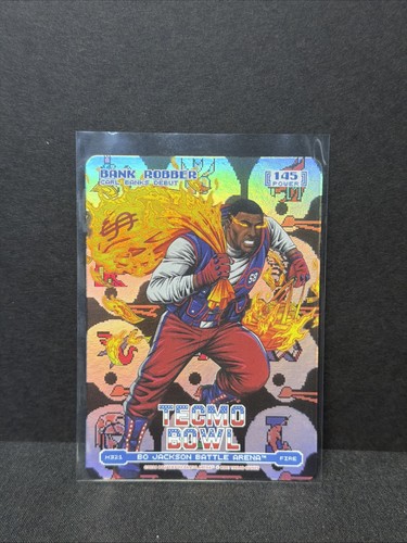 Bo Jackson Battle Arena Tecmo Bowl Bank Robber Carl Banks Debut