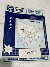 Dodge Trucks Jeep 42re A500se Transmission Repair Manual 1993-2003