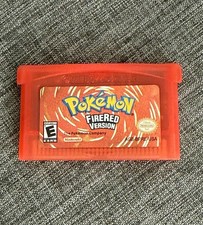 Pokemon Fire Red Version Cartridge for Game Boy Advance (GBA)  - Tested & Saves!