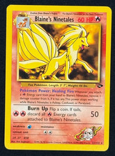BLAINE'S NINETALES *Rare* (LP/NM) - Gym Challenge 21/132 - Pokemon TCG on eBay