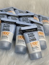 6 Neutrogena Ultra Sheer Dry-Touch SPF 100 Sunscreen Lotion