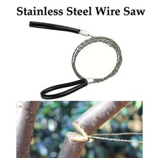1~10pcs Outdoor Portable Saw Rope Stainless Steel Wire Saw Lightweight PVC Pipe