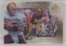 2013 SP Authentic Shadow Box Art Jake Plummer #SBA-5 0th7