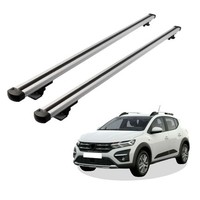 DachträGer Passend FüR Dacia Sandero Stepway Ab Baujahr 2008 V1 In Silber
