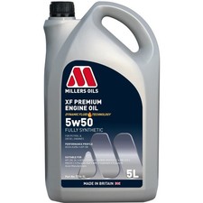 MILLERS OILS XF Premium 5L 5W-50 Motor&ouml;l A3/B4 SN MB229.3 MB229.1 PorscheA40