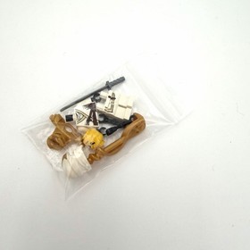 Lego Ninjago 9440 Venomari Shrine Zane Zx w/ Shoulder Armor Minifigure Complete