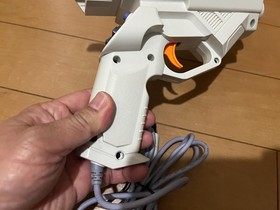 Sega DreamCast GUN Controller The House of  The Dead 2 DC with BOX gunset