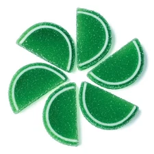 Gourmet Lime Jelly Fruit Slices – Premium Citrus Candy – Soft Chewy Luxury Gummy