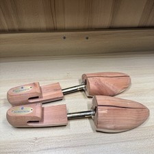 Nordstrom Men  s Shop Cedar Wood Shoe Trees Stretchers Size Large Made in USA
