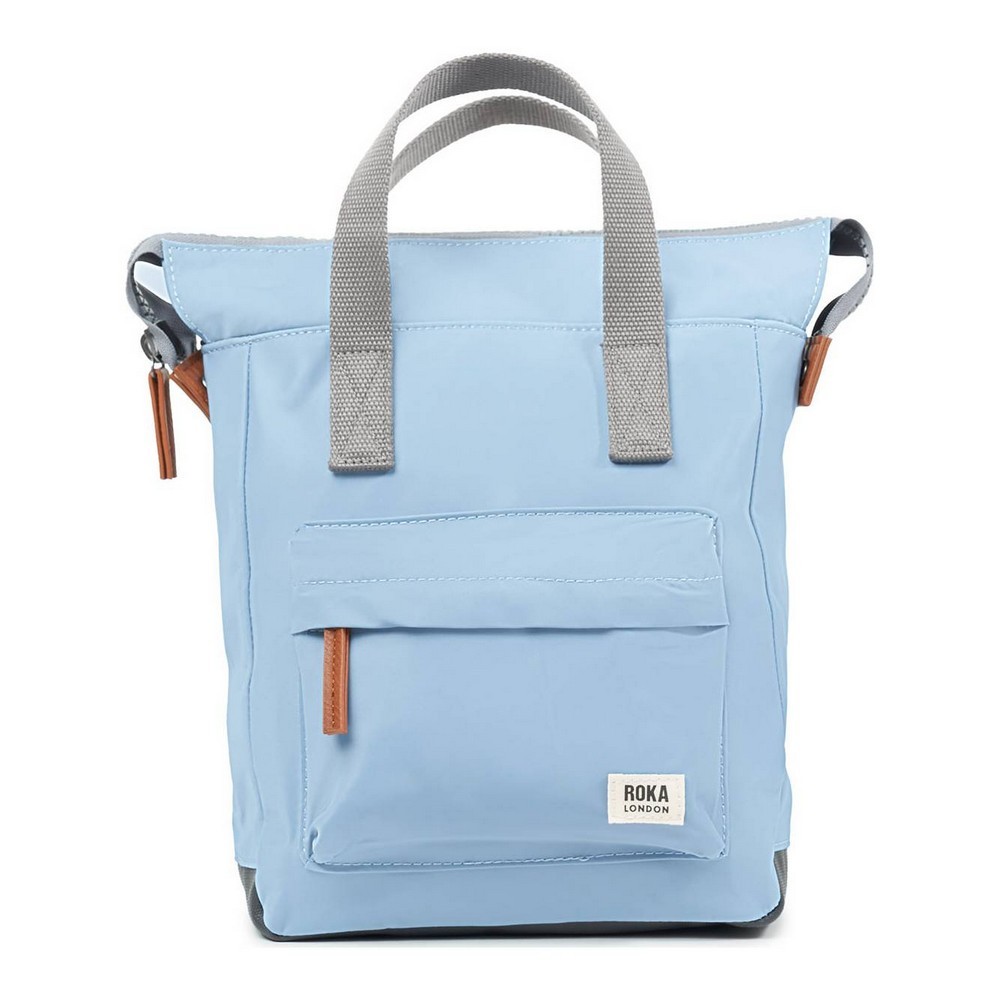 ROKA Bantry Small Backpack in Retro Blue Nylon