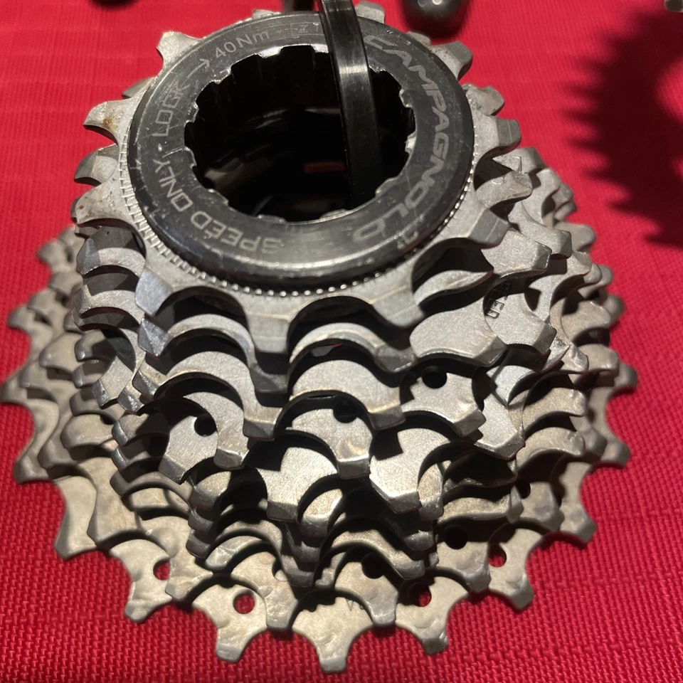  SUPER RECORD 11s Groupset 50/34 172.5 11-23,  no front derailleur  - Image 3 of 4