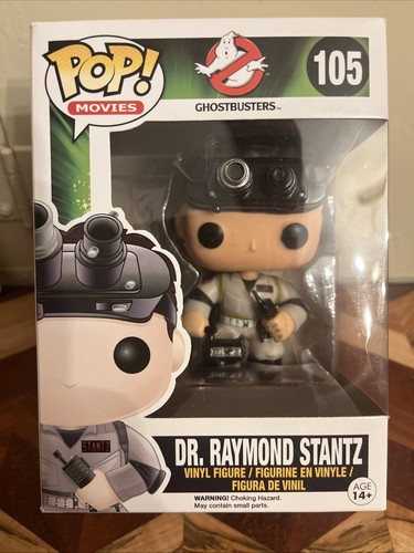 Funko Pop ! Vinyle : Ghostbusters - Dr Raymond Stantz #105 - Photo 1 sur 4