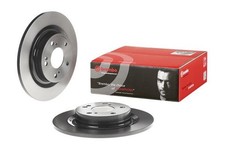 2x Bremsscheibe PRIME LINE - UV Coated BREMBO 08.D713.11 für HONDA CIVIC XI FL