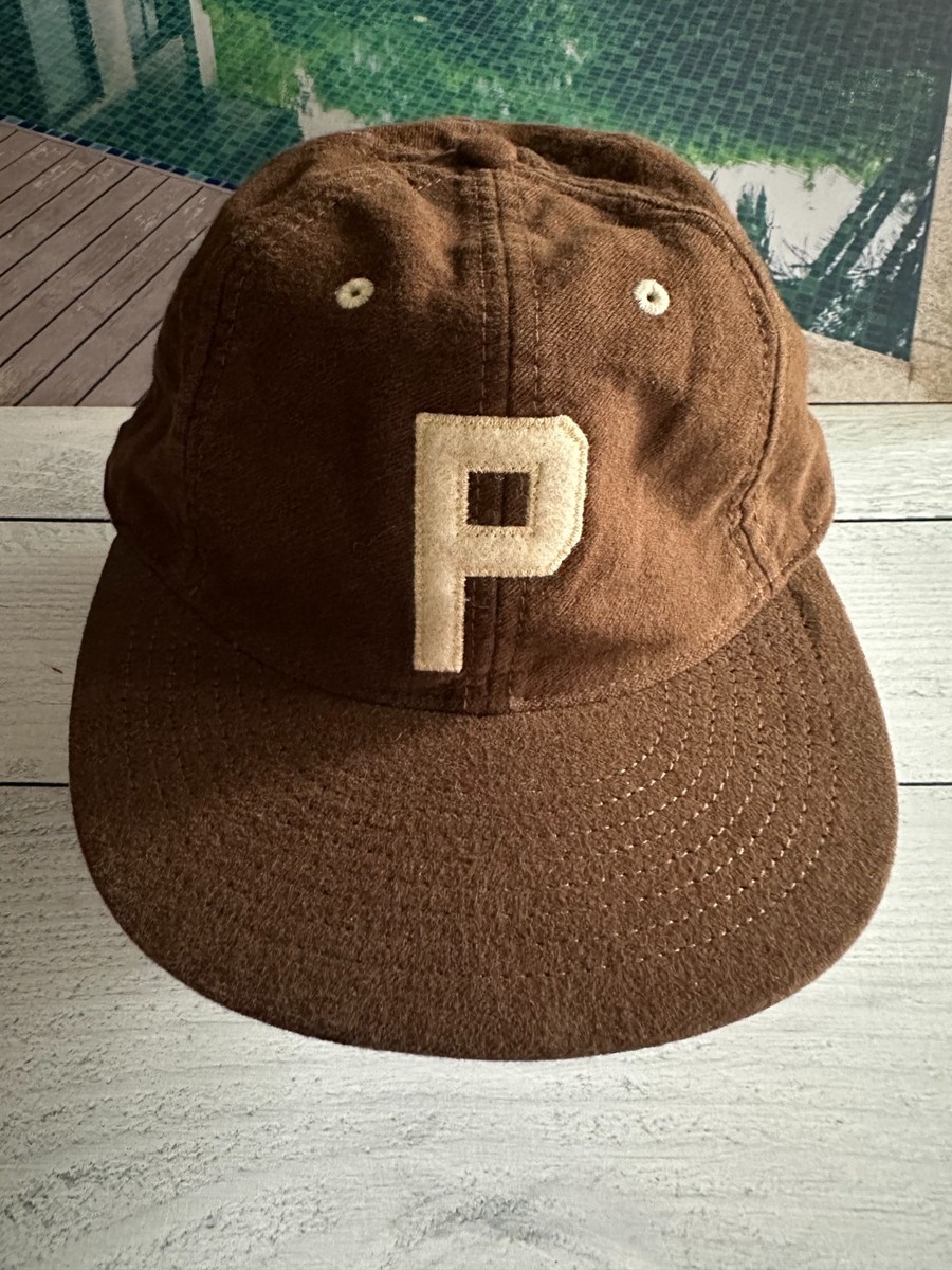 BN Polo Ralph Lauren Men's Felt-Patch Chamois Ball Cap Chocolate