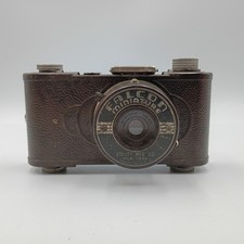 Vintage Falcon Miniature Film Black Camera, Made in USA. UNTESTED PARTS/REPAIR