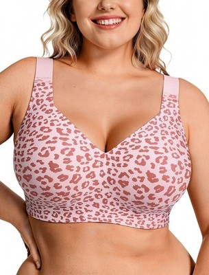 Jelly Bra Bras Soft Supportive Wireless Push Up No Underwire Women Seamless Bra