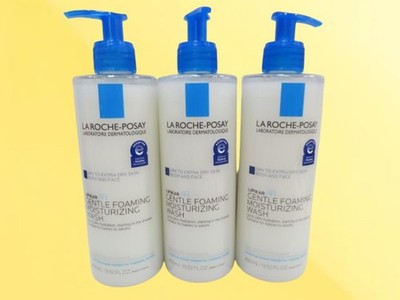 LA ROCHE POSAY LIPIKAR AP+ GENTLE FOAMING MOISTURIZING WASH 13.52 OZ 2028 3PCS