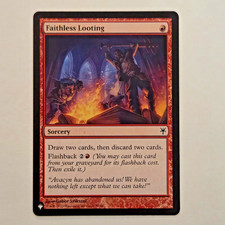 Faithless Looting - The List Reprints - Regular