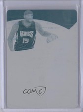 2014 Immaculate Veteran Jumbo Tag Printing Plate Cyan 1/1 DeMarcus Cousins 1u6