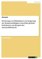 Anonymous | EröRterung Von MaßNahmen Zur Steigerung Der ReaktionsfäHigkeit...