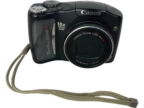 Canon PowerShot SX100 IS Digital Camera 8MP 10x Optical Zoom Image Stabilizer