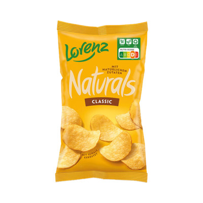 Lorenz Naturals, Chips mit Meersalz, 110g