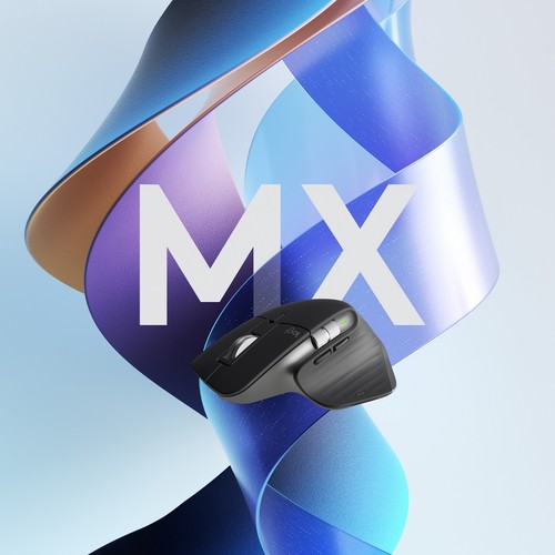 Logitech MX Master 3S - Kabellose Performance-Maus mit ultraschnellem Scrollen, - Photo 2/6