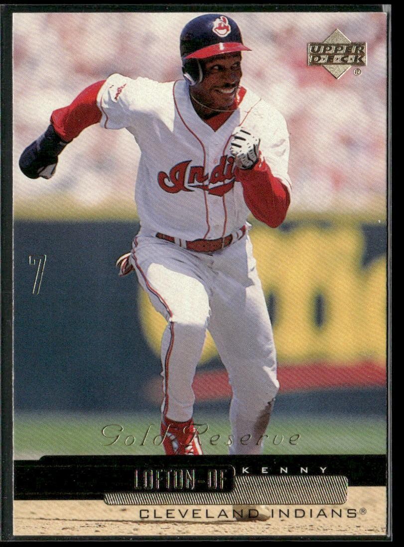 2000 Upper Deck Gold Reserve #40 Kenny Lofton