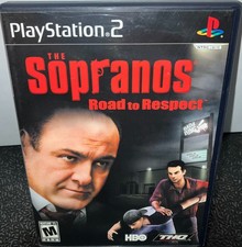 THE SOPRANOS ROAD TO RESPECT PlayStation 2 PS2 Game Tested CIB Complete VG Cond