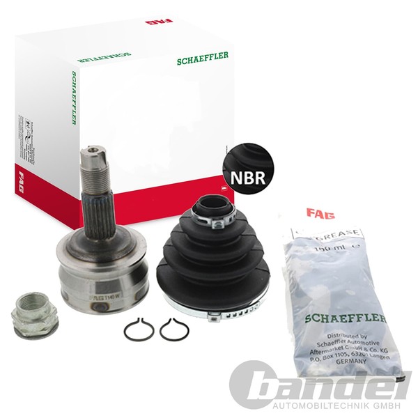 Schaeffler FAG Antriebswellengelenk Satz Radseitig Passend FüR Fiat Cinquecento-image